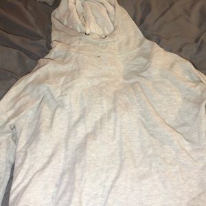 Cream colored hoodie
